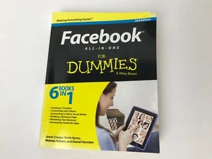 Facebook for Dummies 2nd Book Edition Personal Business Seniors Elderly Computer - Foto 1 di 8