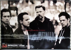 Metallica Large Announcement Poster B1 Size Heavy Metal Band Music - Bild 1 von 1