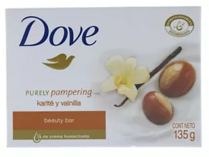 24 Dove Purely Pampering Shea Butter Beauty Cream Bar Soap New Lot of 24 - Picture 1 of 1