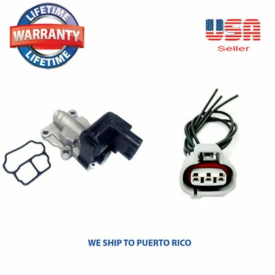 Control de aire de ralentí + conector compatible con: Chevrolet, Prizm 1998-2002 Corolla 2000-2001  Foto 1 de 4