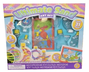 NUEVO CONJUNTO MASIVO DE 31 PIEZAS Grafix Brillo Arena Arte Sea Creativo Ahora Botellas para Crear - Imagen 1 de 12