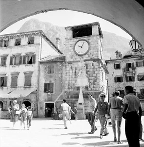 KOTOR c. 1960 - 9 Negative 6x6 Stadt Montenegro Jugoslawien - YOUG 87 - Bild 1 von 9