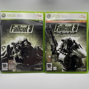 FALLOUT 3 + FALLOUT 3 GAME ADD ON PACK XBOX 360 PAL ITA COMPLETI MICROSOFT XBOX - Imagen 1 de 9