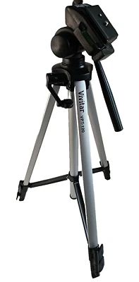 Vivitar VPT-120 Deluxe Lightweight Video/Photo Tripod for Camera - Image 1 of 4