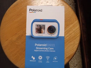 Polaroid ID922 fotocamera streaming digitale/impermeabile all'azione - blu - NUOVA - Foto 1 di 2