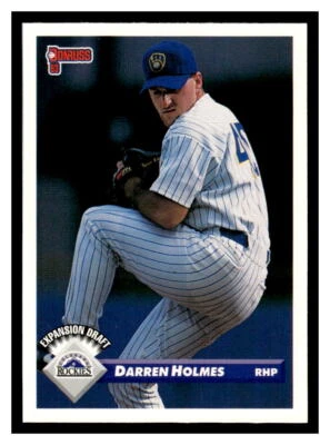 1993 Donruss  #779 Darren Holmes - Colorado Rockies - Image 1 of 2