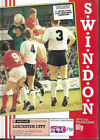 1989/90 Swindon Town V Leicester City ? Second Division Programme (1016057)