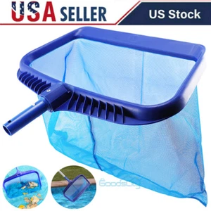 Heavy Duty Pool Skimmer Leaf Rake Fine Mesh Net Clean Swimming Pool Accessories - Picture 1 of 66