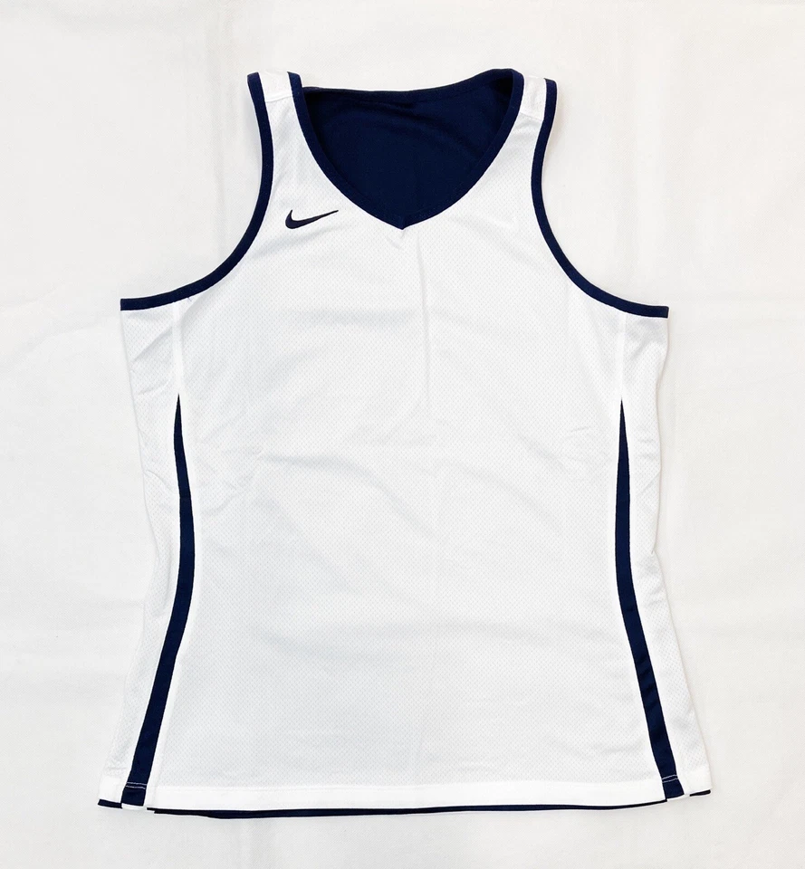 Nike Dri-FIT Stock Reversible Practice Basketball Jersey Women's M Blue DN5222