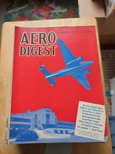 1939 NOVEMBER AERO DIGEST MAGAZINE - AVIATION ENGINEERING RM01 - Foto 1 di 4