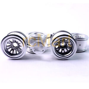 Tamiya 54201 F104 Metal Plated Mesh Wheels For Rubber Tire For 1/10 RC F1 Car