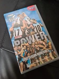POWER 2002 PORT ADELAIDE POWER SEASON HIGHLIGHTS VIDEO VHS not DVD AFL VFL - Picture 1 of 2