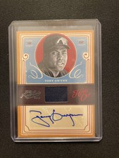 2012 Panini Prime Cuts TONY GWYNN /5 Hats Off Jersey Autograph Card Patch Auto