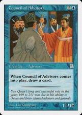 Council of Advisors Portal Three Kingdoms NM Blue Uncommon MAGIC CARD ABUGames
