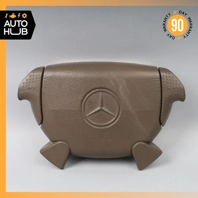 96-98 Mercedes R129 SL500 SL320 Volante Airbag Marrón OEM Foto 1 de 4
