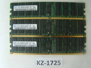 Samsung 12GB 3x4GB 2Rx4 PC2-5300P M393t5160QZA-CE6 #KZ-1725 - Picture 1 of 2