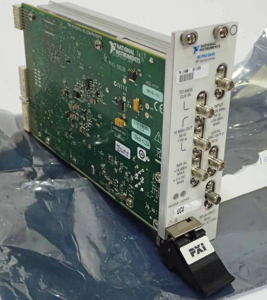 NATIONAL INSTRUMENTS NI PXI-5610 250kHz TO 2.7 GHz RF SIGNAL UPCONVERTER MODULE - Image 1 of 4