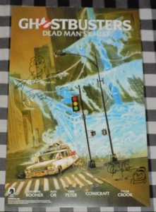 Ghostbusters Dead Man's Chest Signed 11x17 SDCC 2025 Booher & Yurcaba Exclusive - Picture 1 of 1
