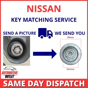 SECURITY MASTER LOCKING WHEEL NUT KEY BOLT MATCHING FOR NISSAN QASHQAI SERVICE - Picture 1 of 7
