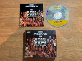 WWF Rage In The Cage Sega Mega CD Complete PAL - UK Seller