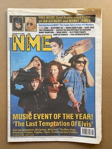 VARIOUS 1990 NME MAGAZINE FEB 24 1990 - SPRINGSTEEN/JESUS AND MARY CHAIN/PRIMITI - Picture 1 of 1