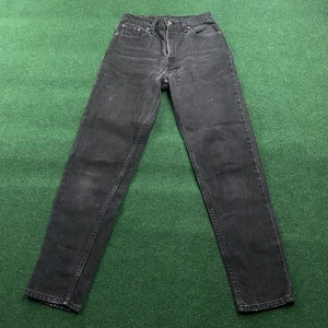 Jeans Vintage Levis 550 Unisex 11 Denim Negro 90S Lavado Oscuro SE ADAPTA A 30x32 HECHOS EN EE. UU. - Imagen 1 de 11