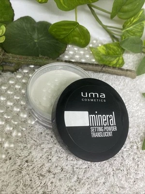 uma Cosmetics Mineral Setting Powder Puder Translucent HD-Finish UV-Schutz 6 g - Bild 1 von 3