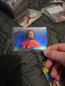 2023 Goodwin Champions Platinum Horizontal Blue Rainbow CJ Stroud #P65 Rookie RC - Bild 1 von 2