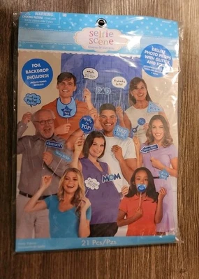 Adereços para fotos de bebês meninos 21 peças - Imagem 1 de 2