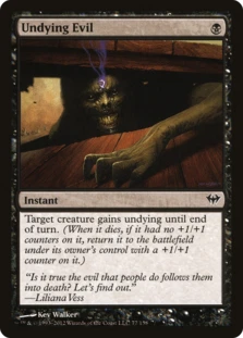 Undying Evil MTG Dark Ascension NM - Image 1 of 1