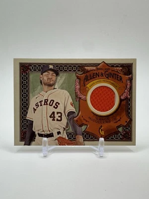 LANCE MCCULLERS JR 2022 Topps Allen & Ginter Patch Houston Astros - Image 1 of 2