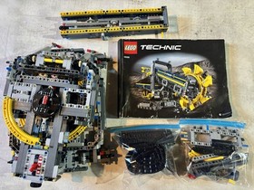 LEGO Technic Bucket Wheel Excavator 42055 Motorised 3929pcs Incomplete