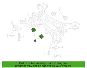 MKZ ESCAPE EDGE OEM SUBCHASIS TRASERO BUJE DE SUSPENSIÓN - Imagen 1 de 3