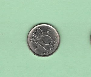 Netherlands: 10 Cents 1966 - Picture 1 of 2