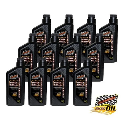 12 Qts Champion Brand Power Shield High Zinc TVS Break-In Motor Engine Oil SAE30 Foto 1 de 2