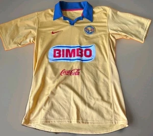 Club America Aguilas CUAUHTEMOC BLANCO Rare Club World Cup Jersey Medium 🎉 - Picture 1 of 3