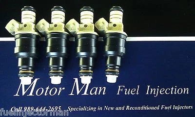 New Bosch Fuel Injectors 0280150955 037906031J 2.0L 1995-1997 Volkswagen Passat - Изображение 1 из 2