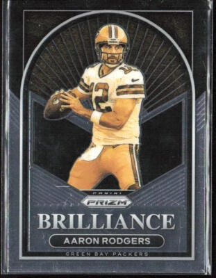 2022 Panini Prizm #B-6 Aaron Rodgers Brilliance - Image 1 of 2