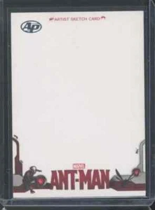 Marvel 2015 Upper Deck Ant-Man Artist AP Vertical Sketch Card Blank 1/1 C2 - Picture 1 of 2