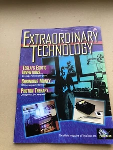 Extraordinary Technology Magazine By Tesla Tech Inc Jan-Mar 2003 - Picture 1 of 3