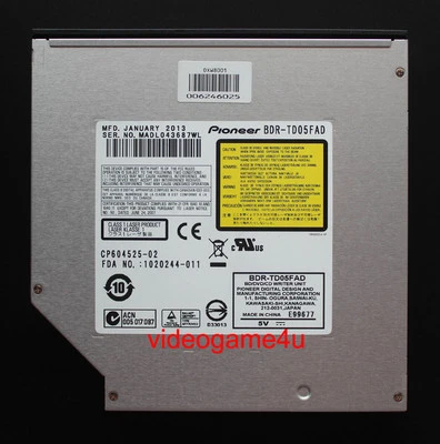 Grabadora Blu-ray 3D original Pioneer BDR-TD05 6X BD-RE DVD RW unidad SATA Foto 1 de 4