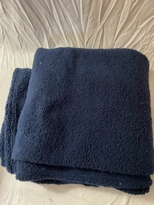 $40 New Bon Voyage Travel Fleece Throw Blanket Blue 50"x60" - Picture 1 of 5