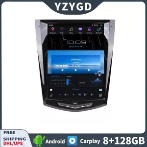 Car Radio For Cadillac ATS CTS SRX 2013-2018 Android Player Screen 2Din Stereo - Picture 1 of 8