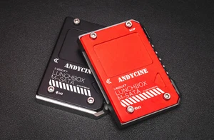 ANDYCINE Lunchbox mSATA to SATA Adapter DIY Magnalium Case for mSATA SSD BLACK