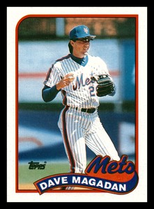 1989 Topps Dave Magadan New York Mets #655 NM-MINT Baseball