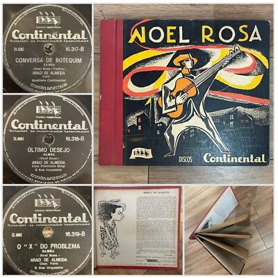 ARACI DE ALMEIDA - Rare Boxset 3x 78rpm  shellac SAMBA - Image 1 of 4