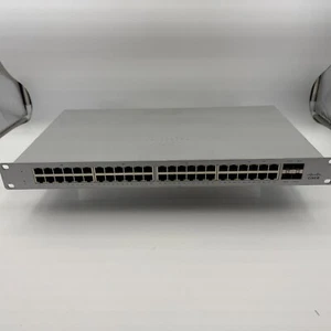 Conmutador Ethernet administrado de 48 puertos Cisco Meraki MS120-48-HW sin reclamar NINGUNO PoE - Imagen 1 de 2