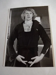 Vintage 1980s Alexander Godunov Press Promo Photo Ballet Dancer 8" x 10-3/4" - Afbeelding 1 van 2