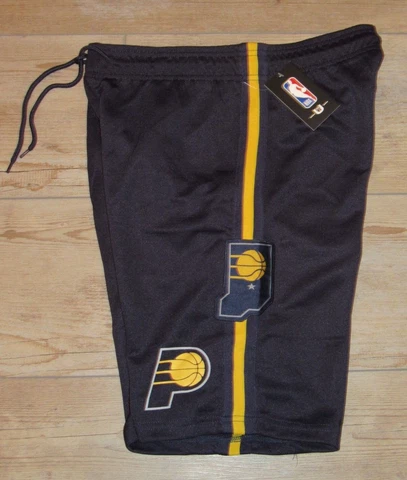 Indiana Pacers NBA Team Dark Blue Ultra Game Basketball Shorts Men's Large Cover