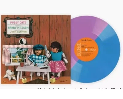 Harry Nilsson - Pussy Cats 50th Anniversary Blue & Purple Vinyl Limited Ed. VMP - Image 1 of 4